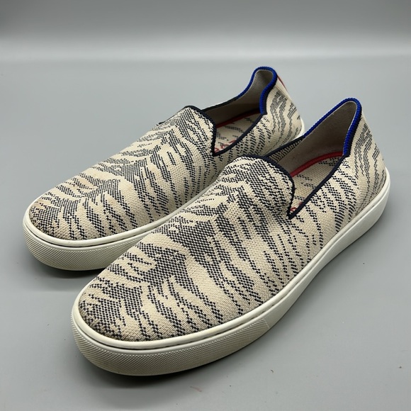 Rothy’s | Animal Zebra Print Sneakers - Picture 2 of 6
